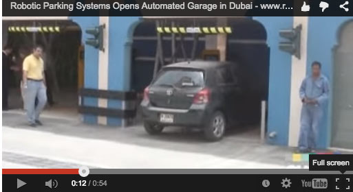 GNTV on Robotic Parking Systems garage